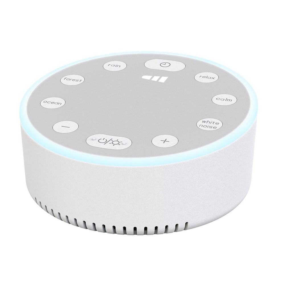 3X(Baby White Noise Machine USB Rechargeable White Noise Sound Machine Baby8107