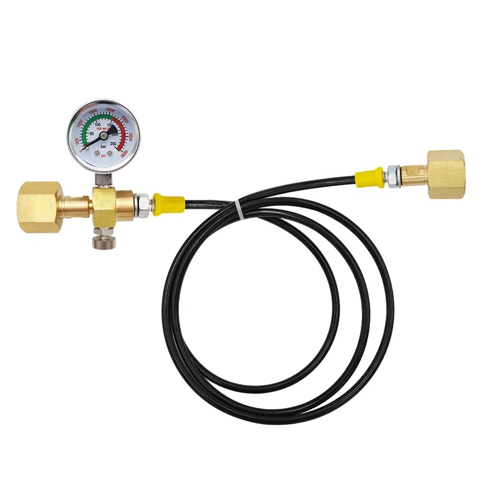 Refilling Station Charging Adapter Transfer Nitrogen CO 2 From 40L9516