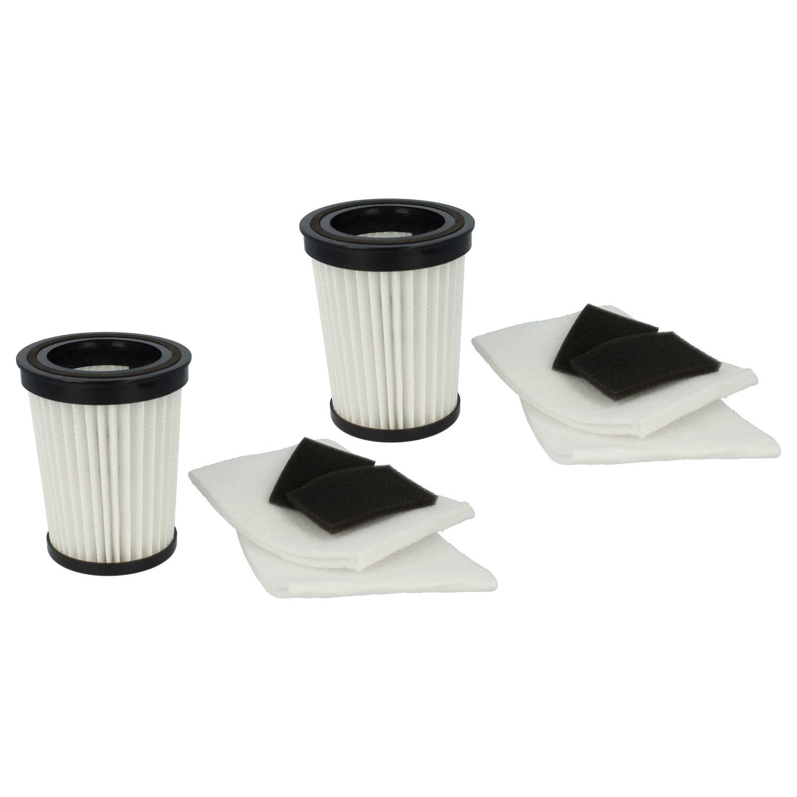 2x Filter Set for Dirt Devil Centec M2829-2 M2829-1 M2829-3