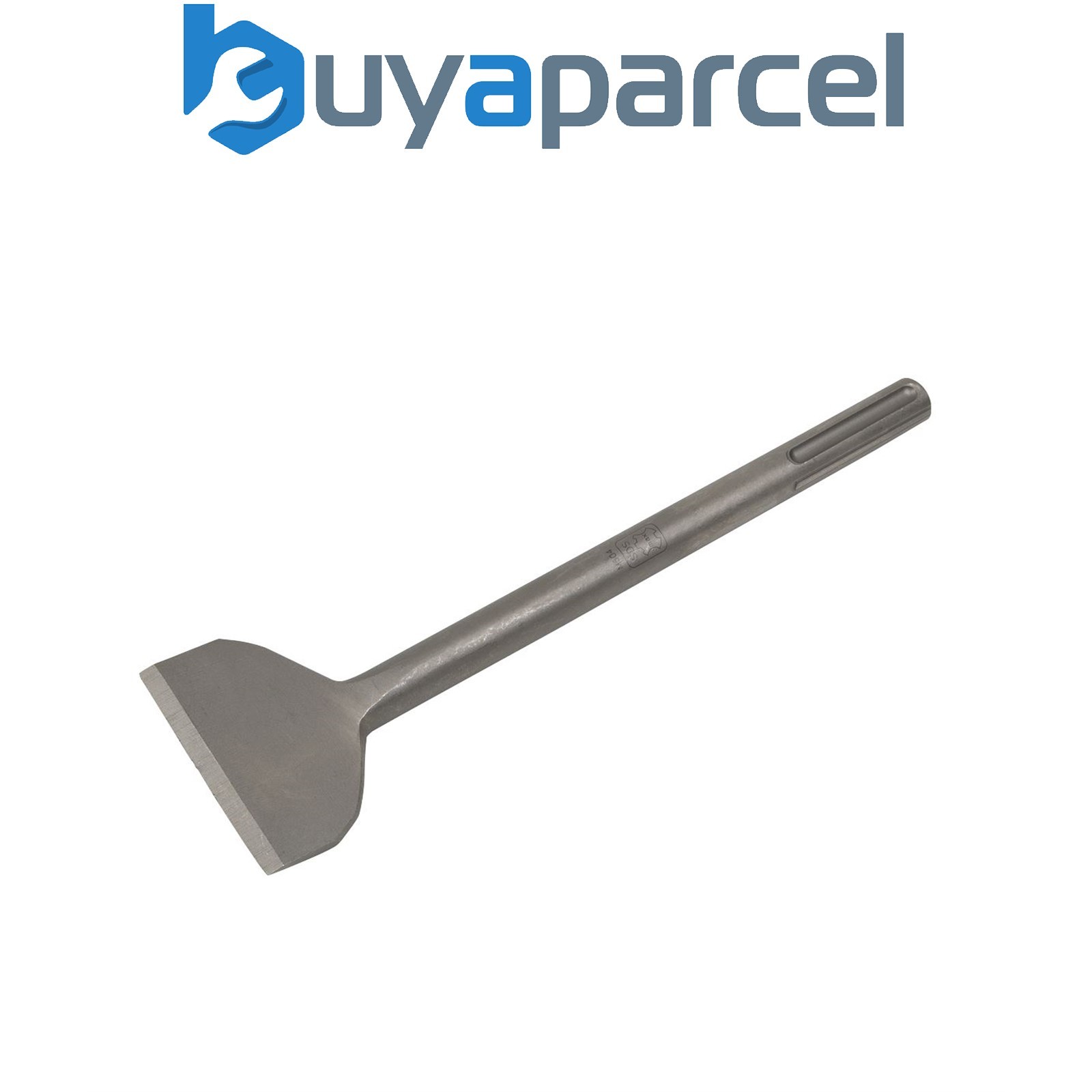 Sealey X4WC Worksafe&reg; SDS MAX Wide Cranked Chisel 75 x 300mm
