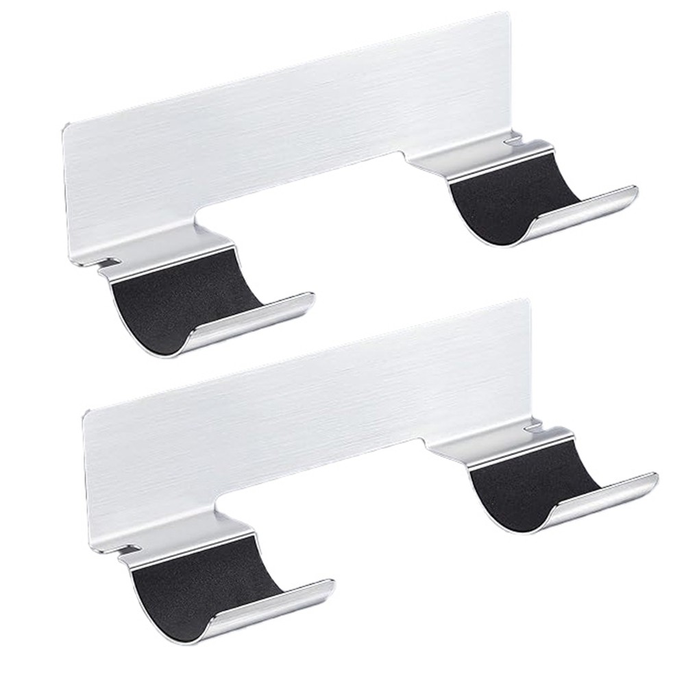 3X(2PCS Hair Dryer Holder Wall Mounted Hair Straightener Dryer Hair Stand3691