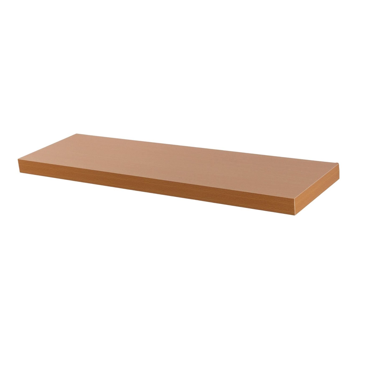 Modern Floating Shelf Wall Mounted Living Room Bedroom Office Storage 80cm Brown