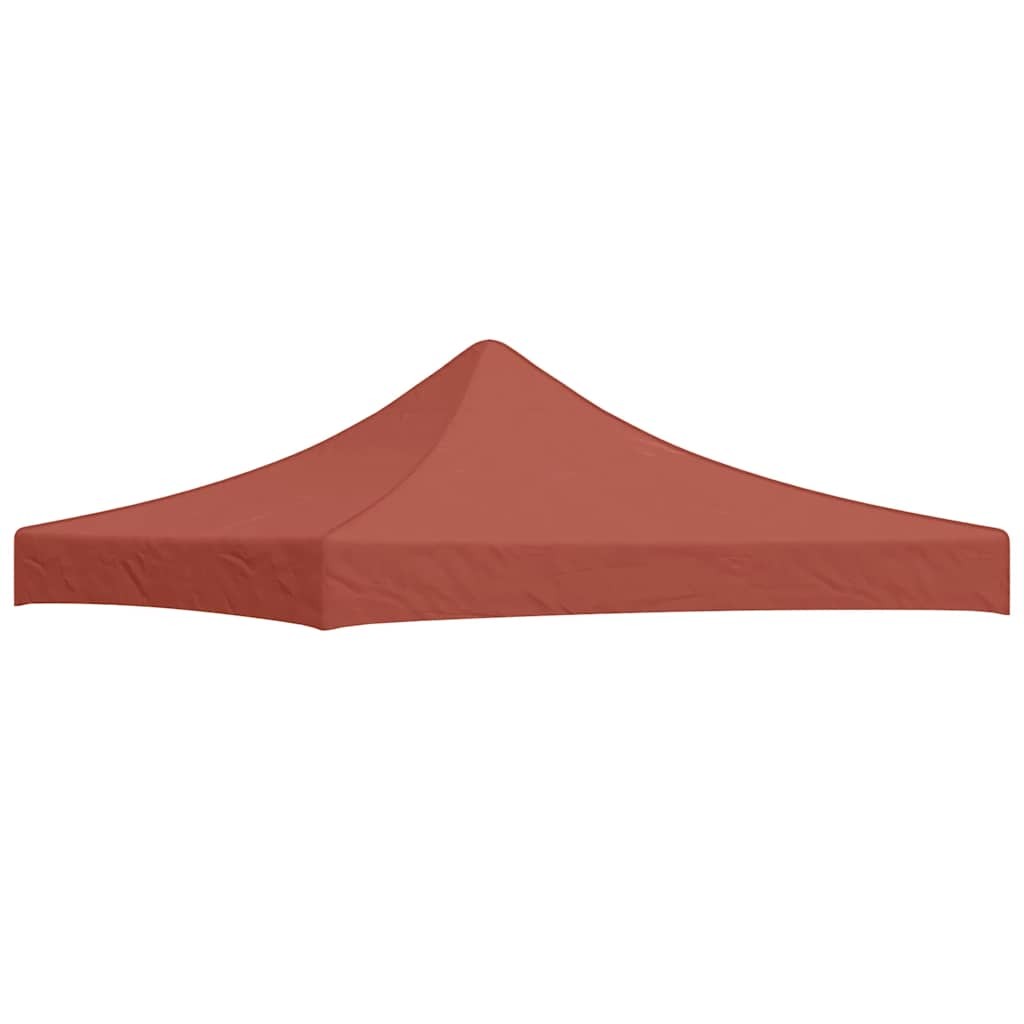 Party Tent Roof Terracotta 270 g/m² Replacement Canopy Gazebo Top Cover vidaXL
