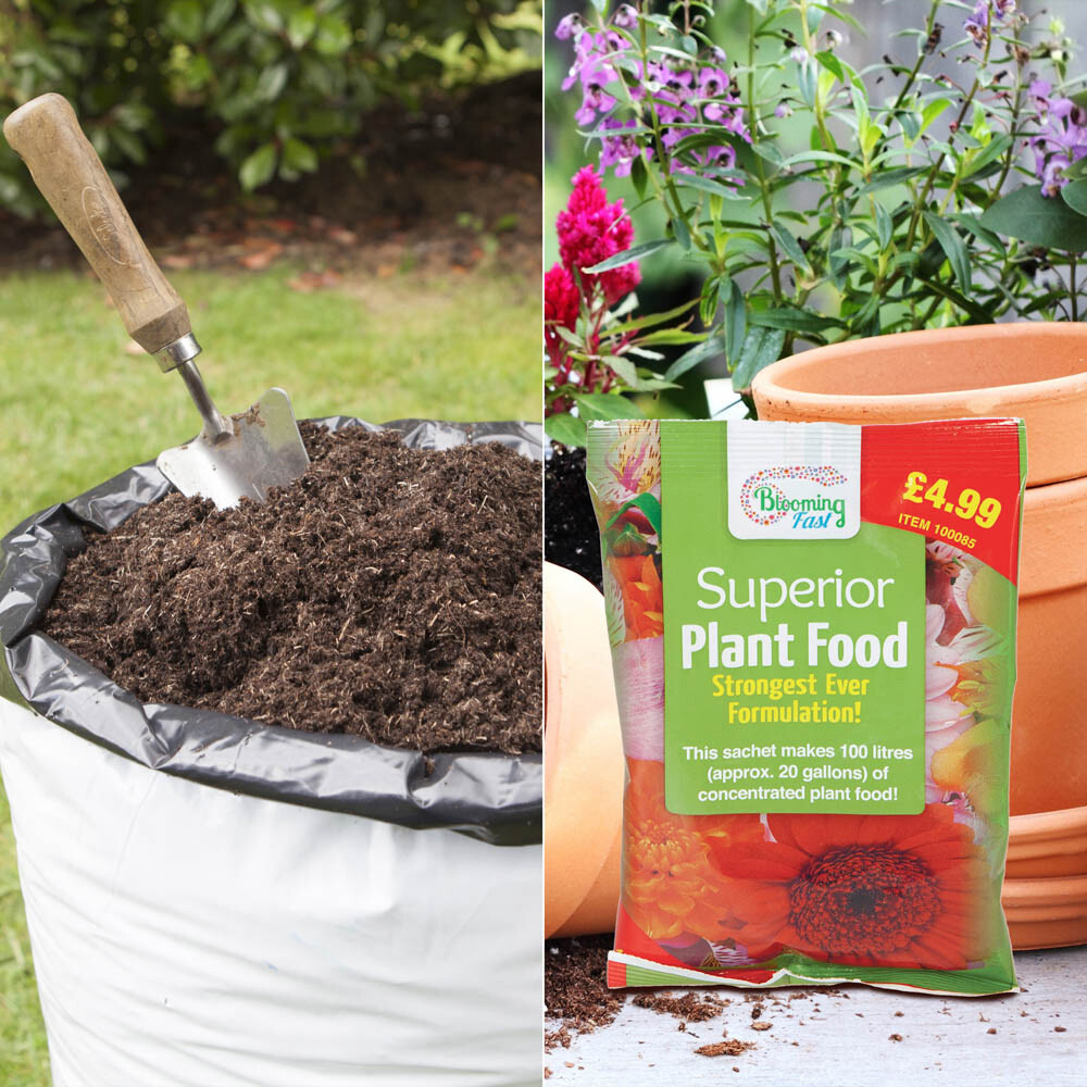 100L Premium Professional Compost & 100gms Fertiliser