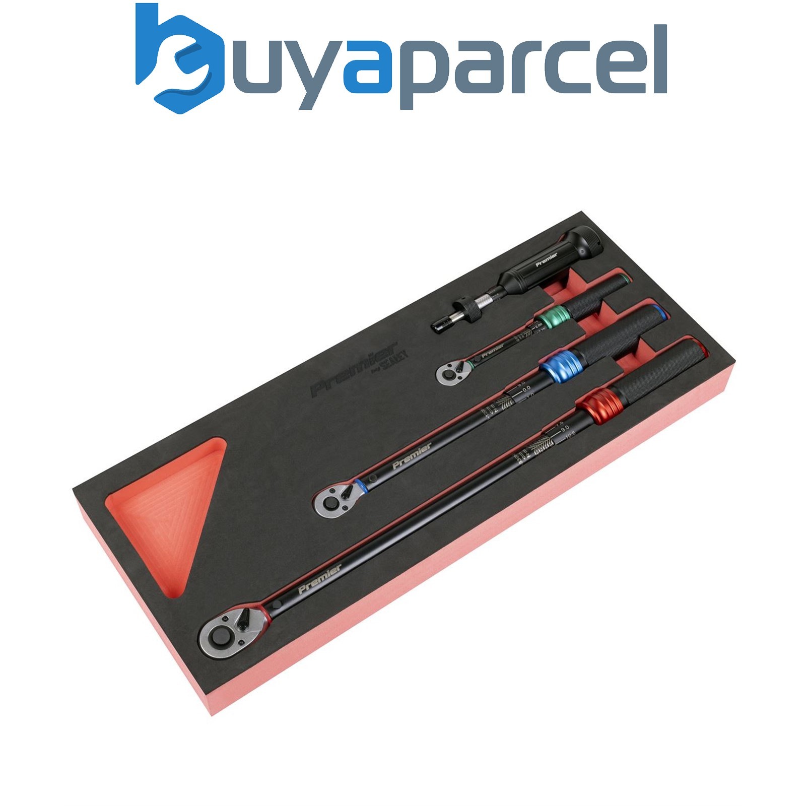 Sealey STW909SETB Premier Black Torque Wrench Micrometer & Torque Screwdriver Se