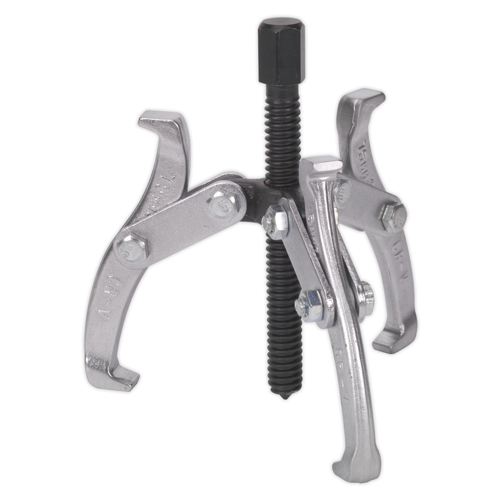 Sealey Triple Leg Reversible Puller 75mm Reversible Gear Puller Tool SGP33