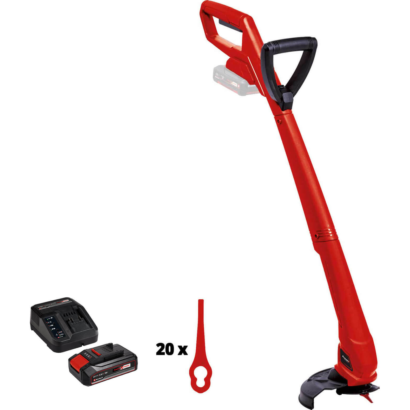 Einhell GC-CT 18/24 Li P 18v Cordless Grass Trimmer 240mm 1 x 2.5ah Li-ion