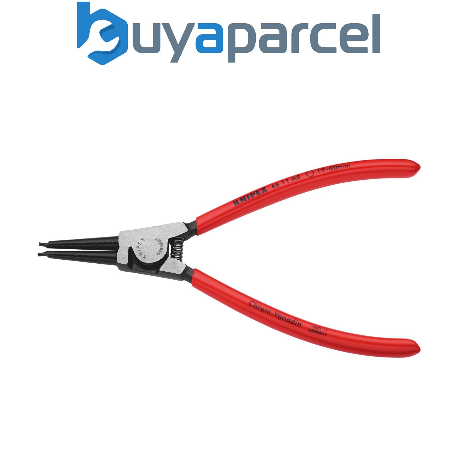 Draper 50720 KNIPEX 46 11 A2 SBE Circlip Pliers, 180mm