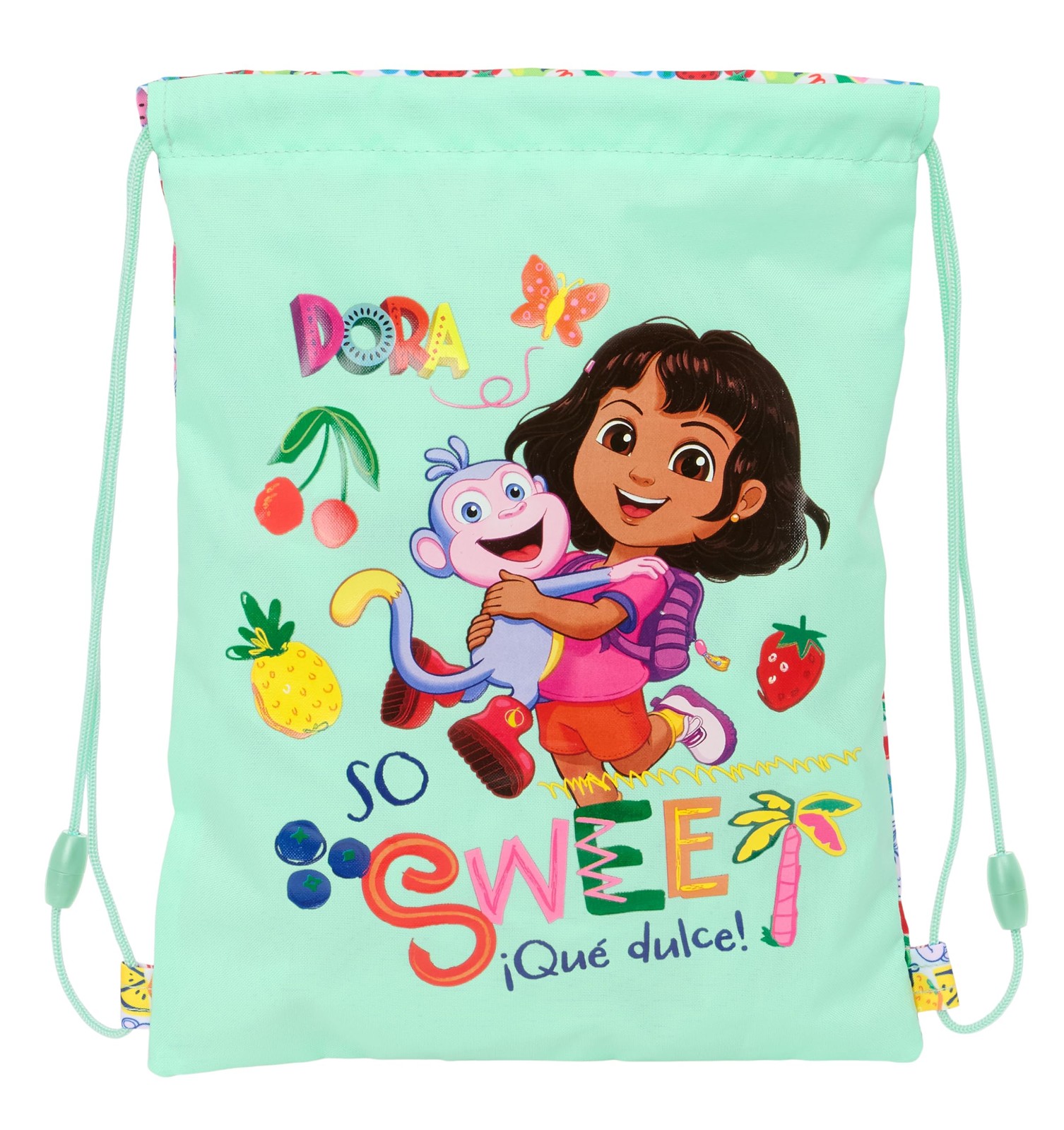 DORA – Junior Flat Bag Backpack, Ideal for Children of Different Ages, Comfortab