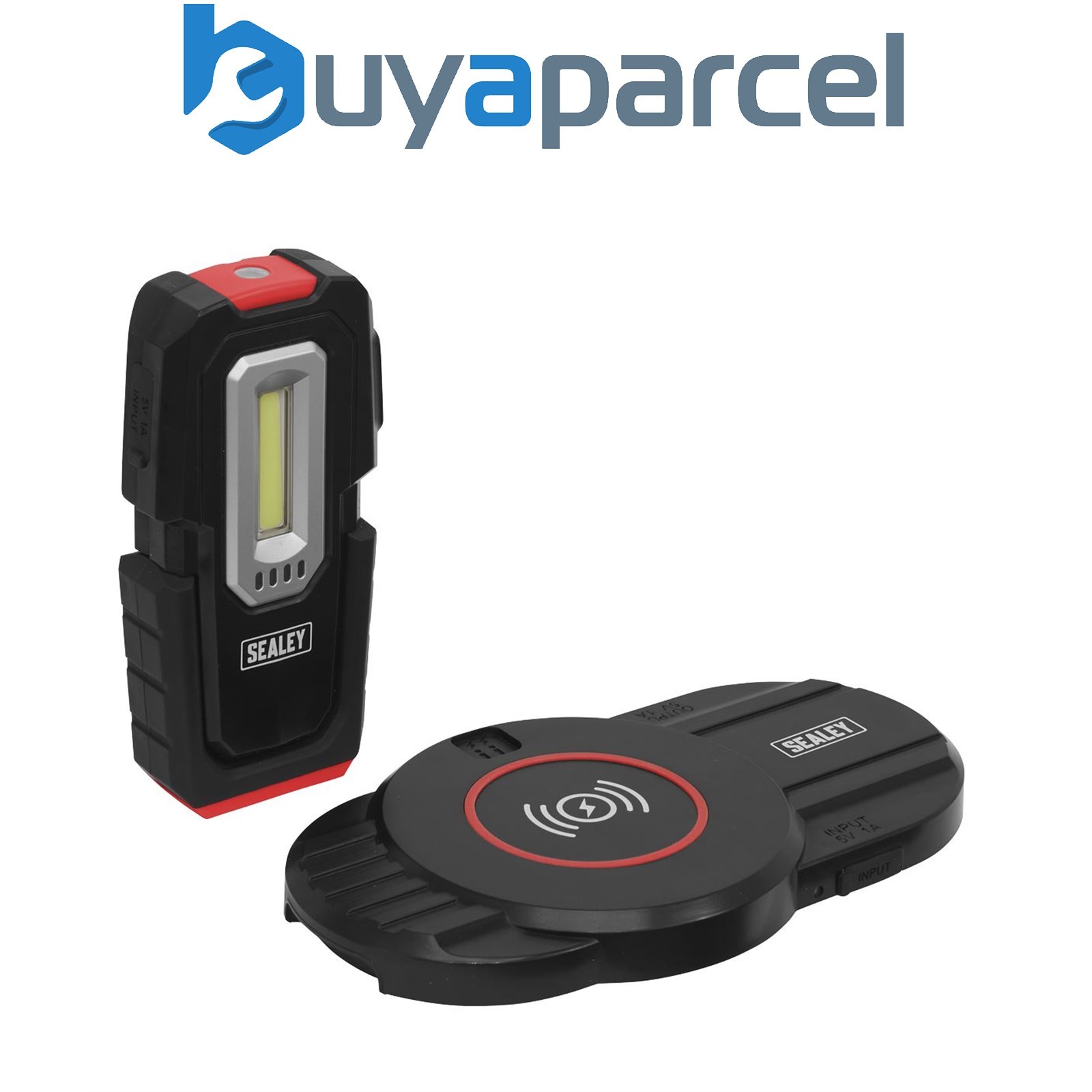 Sealey LEDWCBCOMBO1 Inspection Light with Single Wireless Charging Base 3W COB &