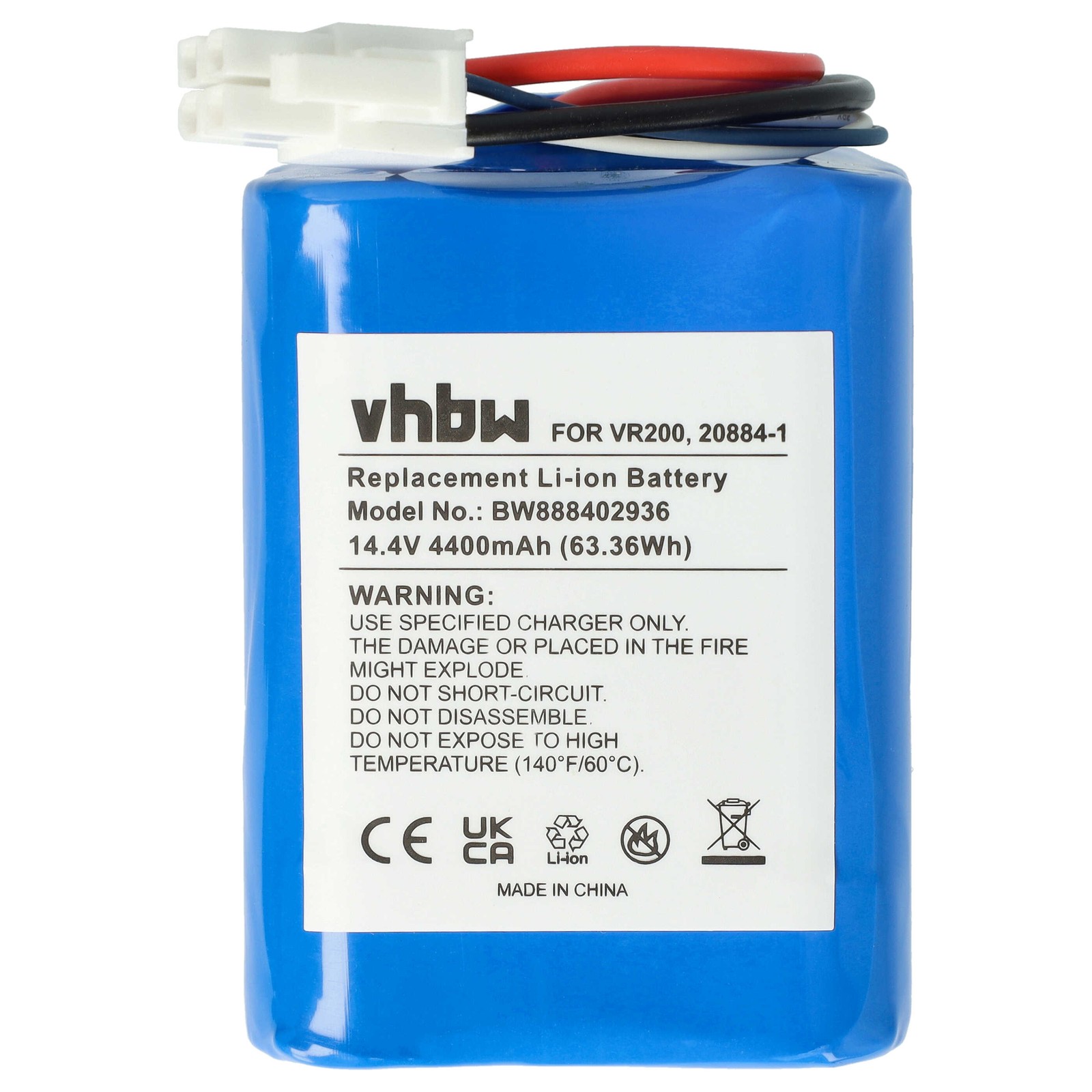 Battery for Vorwerk 20884-1 4400mAh 14.4V