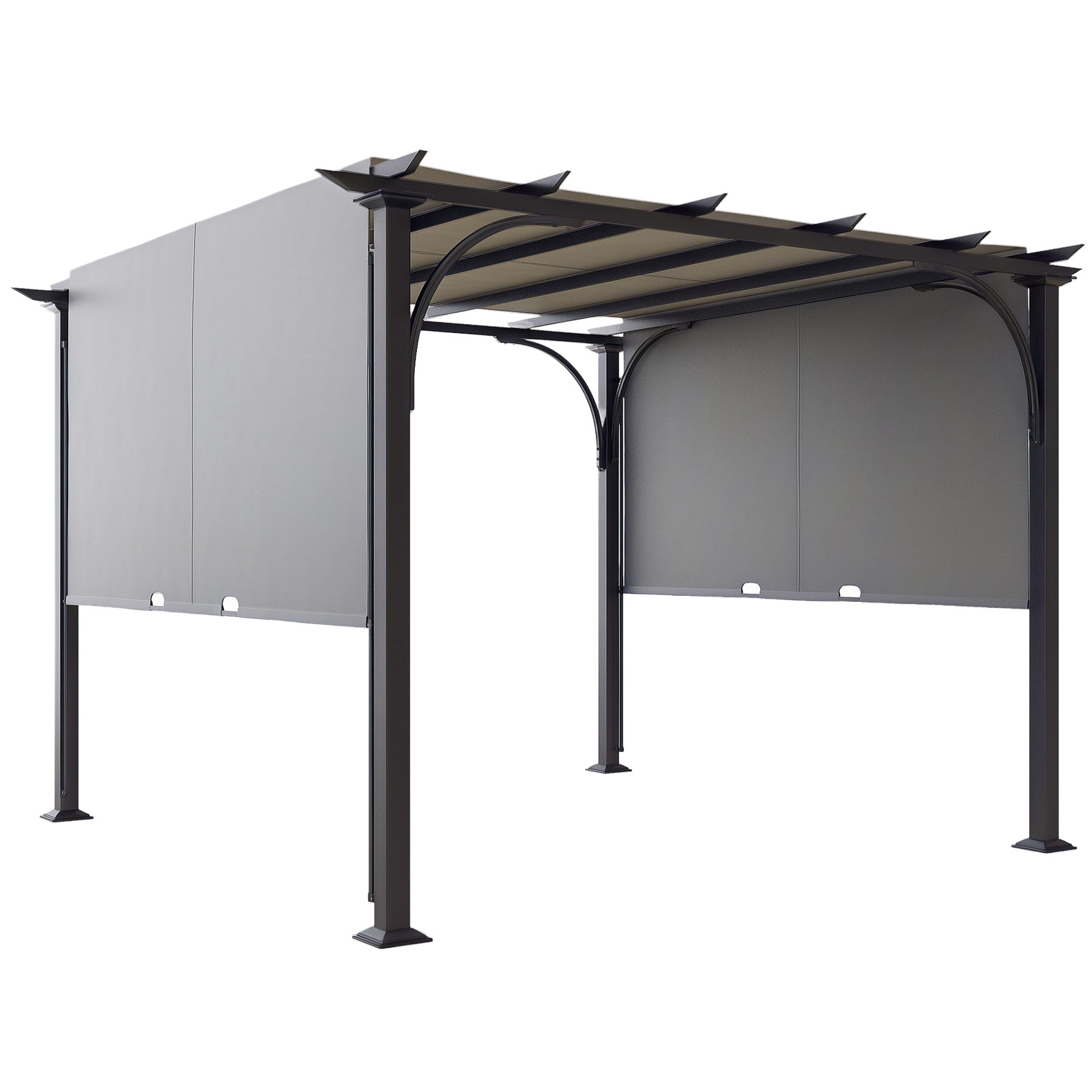 Outsunny Outdoor Pergola Garden Sun Shade Patio Canopy Shelter