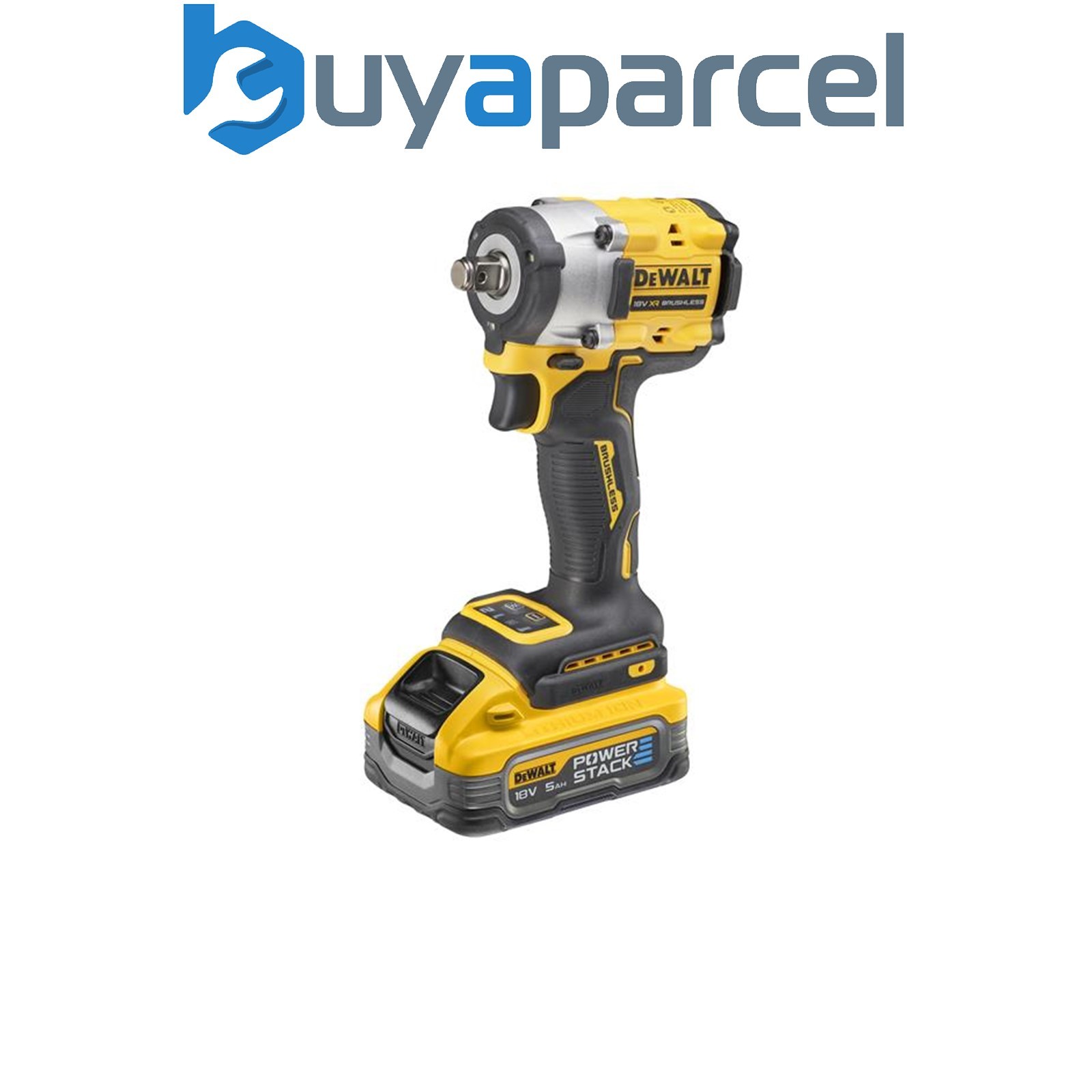 Dewalt DCF921H2T-GB XR BL 1/2in Impact Wrench 18V 2 x 5.0Ah POWERSTACK Li-ion