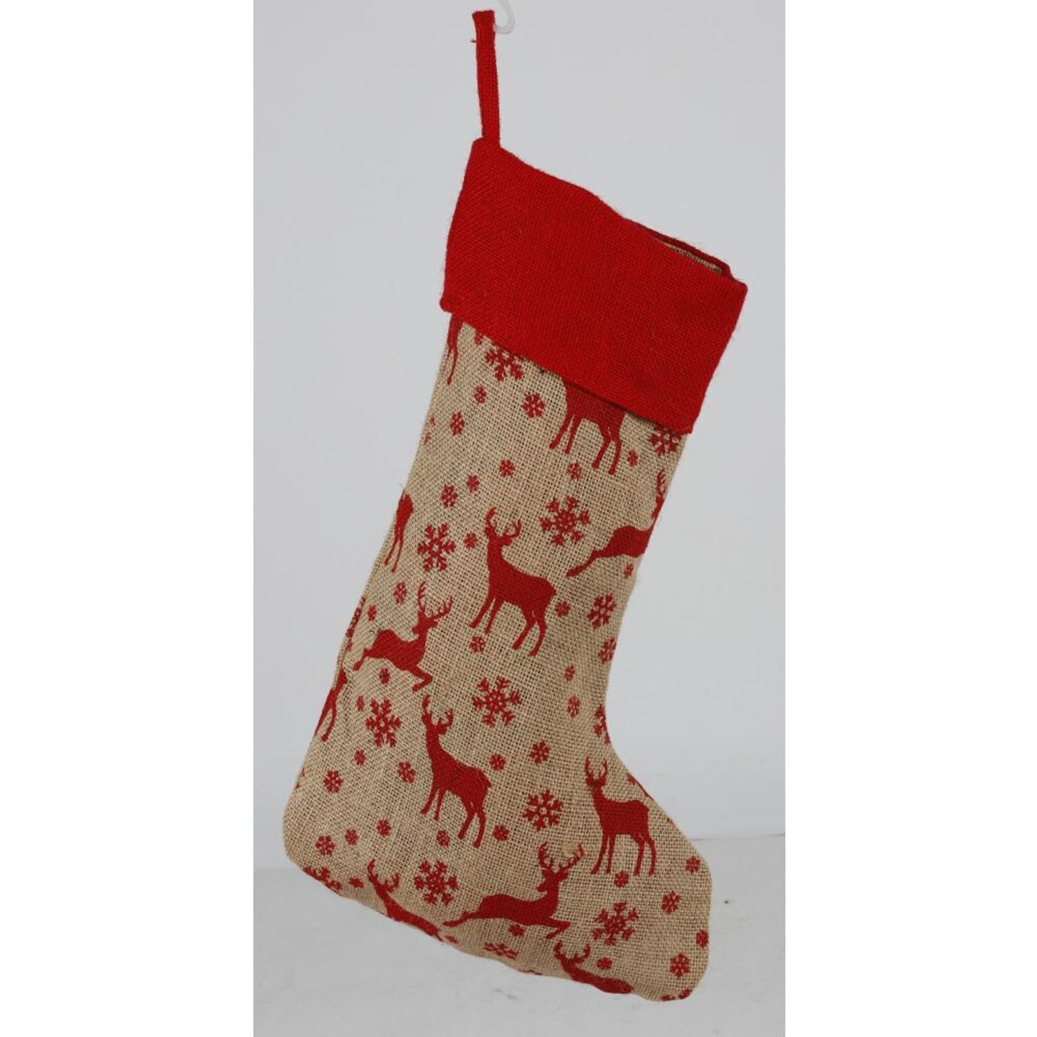 12x Christmas Jute Santa Boots Advent Decoration Christmas Decor Ambience