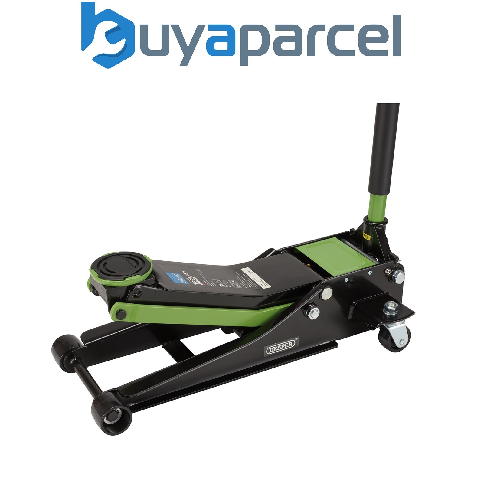 Draper 28485 Trolley Jack, 3 Tonne, Green