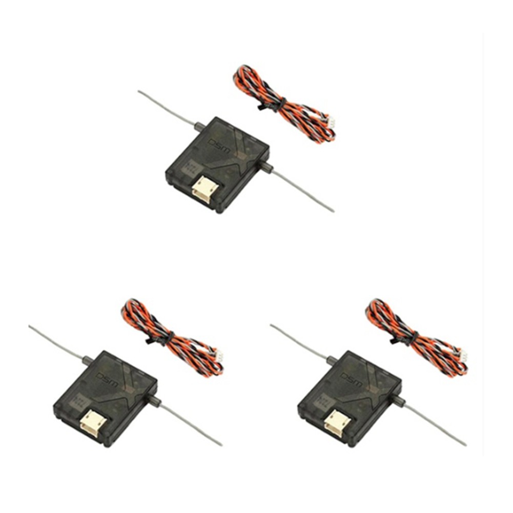 3 X DSMX Receiver Satellite for AR6210 AR8000 AR9020 AR12120 Receiver K3L56774