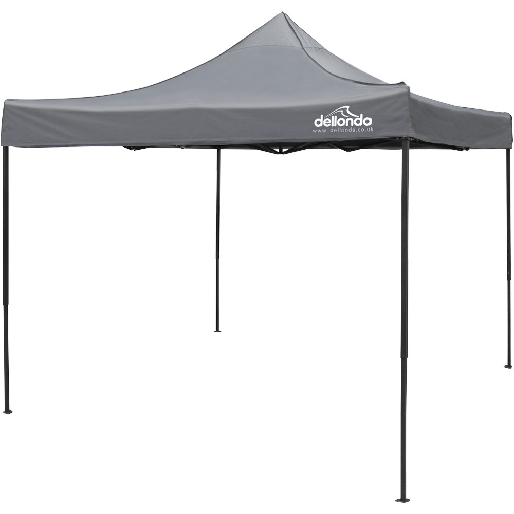 3x3m Pop-Up Gazebo - GREY Heavy Duty Frame & Water Resistant - Garden Pavillion