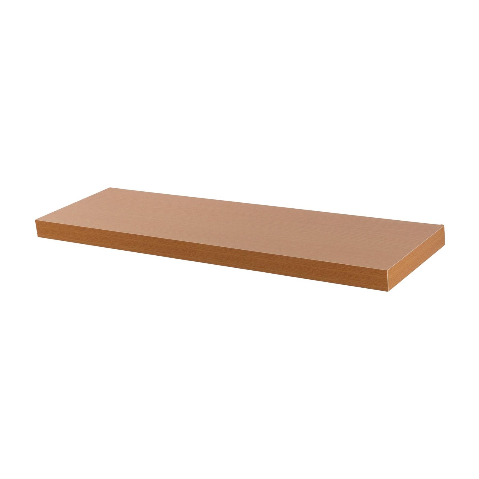 Floating Wall Shelf Wooden Wall Storage Living Room Office 100cm Natural