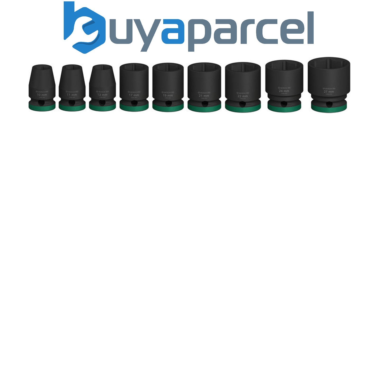 Bosch Nutsetters & sockets PRO Impact Socket Set 1/2" Standard 9pcs 2608003038