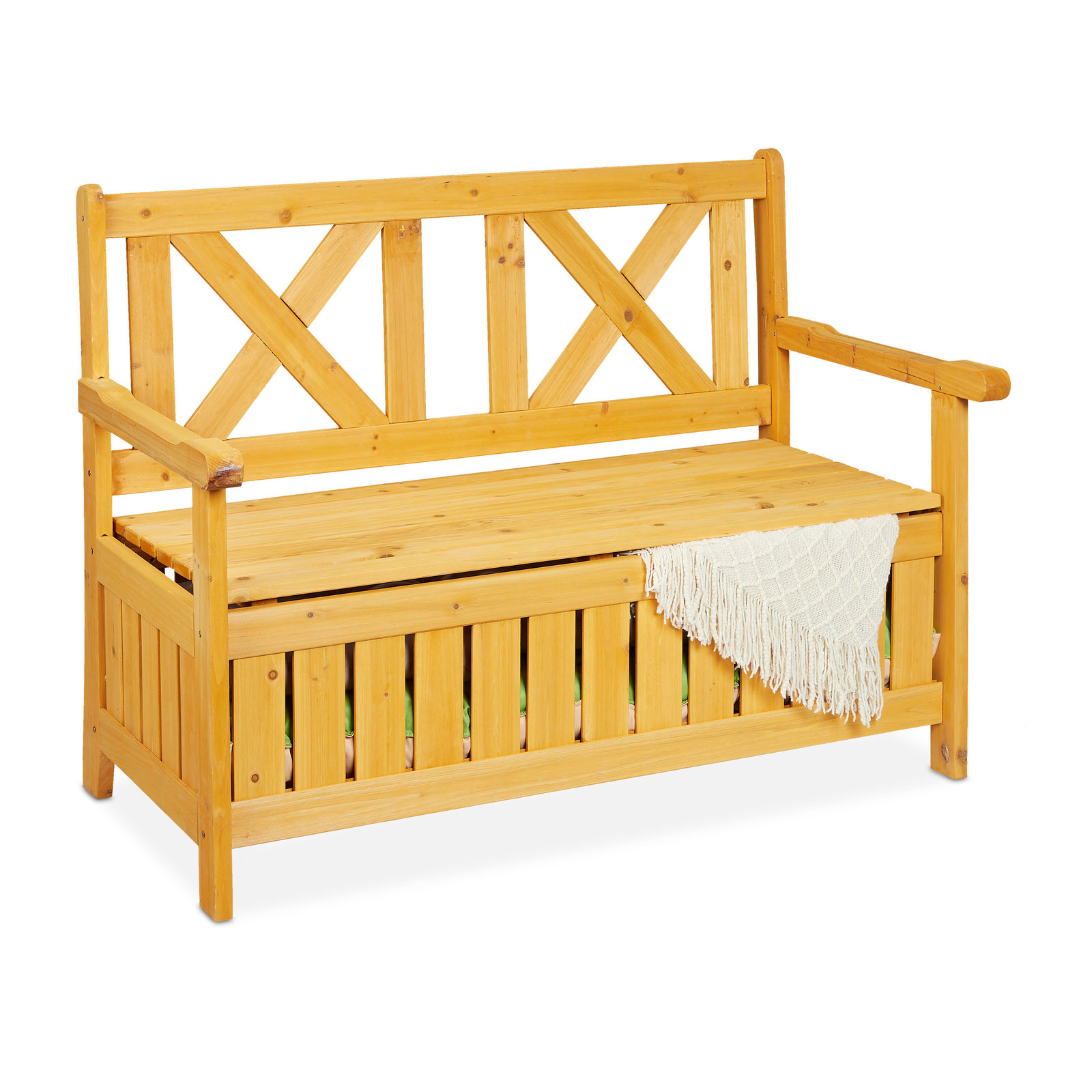 Garden bench Patio Companion Seats Outdoor Love Seat 2-Seater Firwood