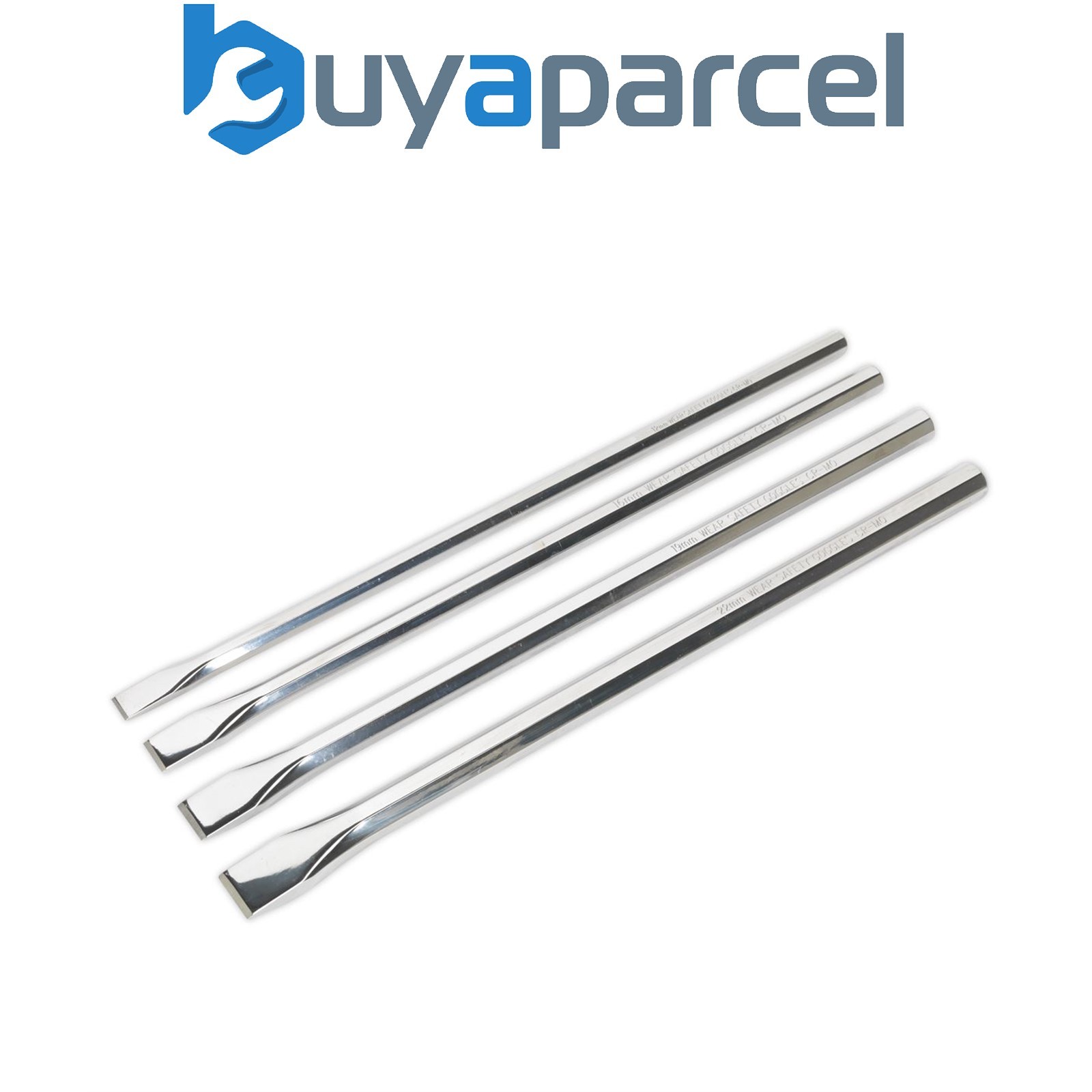 Sealey AK9148 Premier Extra-Long Chisel Set 4pc