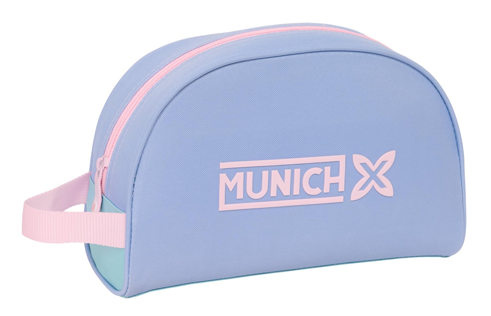 Safta Munich Mellow Small School Pencil Case with Handle, Toiletry Bag, Adaptabl