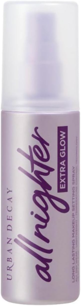 Urban Decay All Nighter Makeup Setting Spray With Extra-Glow Finish, Long-Lasti