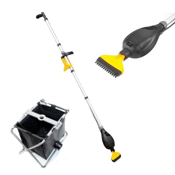 HOZELOCK POND VACUUM & BASKET VAC CLEANER HOOVER SLUDGE SILT REMOVER GARDEN BAG