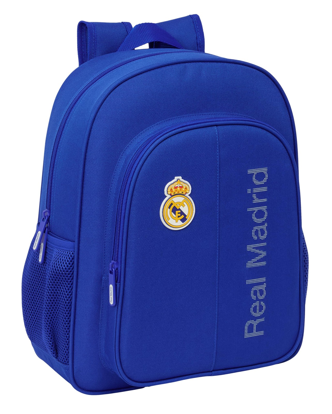 Real Madrid – Children's School Backpack, Adaptable to Cart, Ideal for School Ag