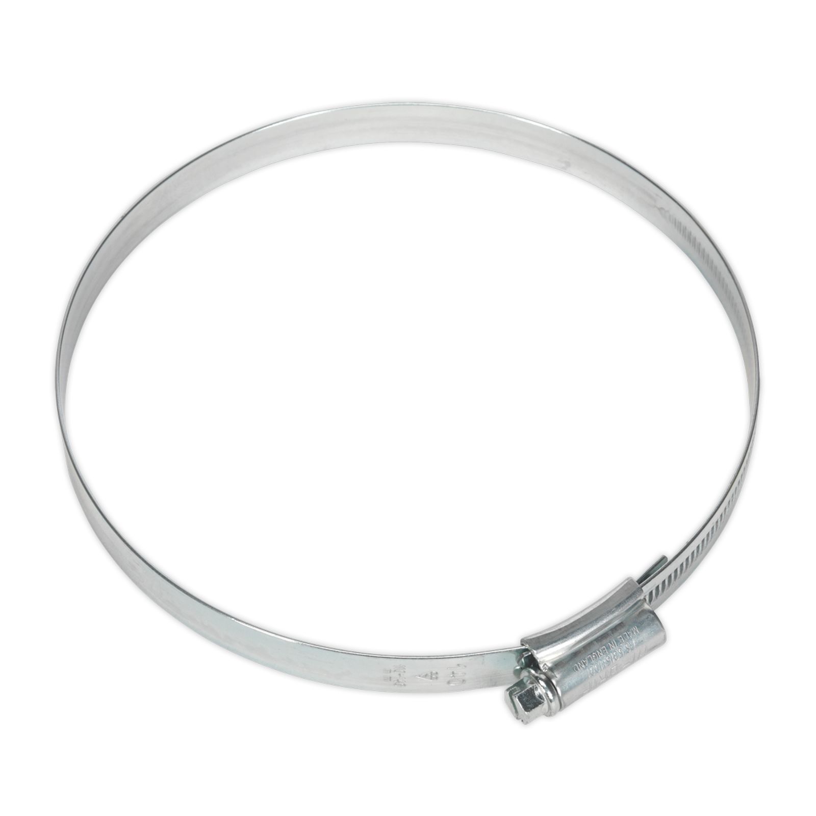 Sealey Hi-Grip Hose Clips Zinc Plated Ø110 - 140mm Pack of 10 - Part No. HCJ6