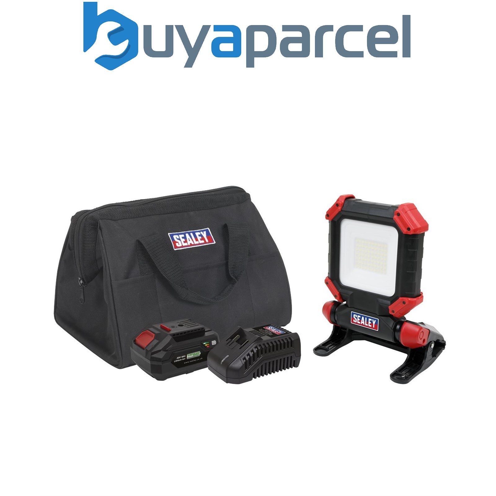 Sealey CP20VCLKIT1 SV20 Series 15W Cordless SMD LED Worklight Kit 20V 4Ah