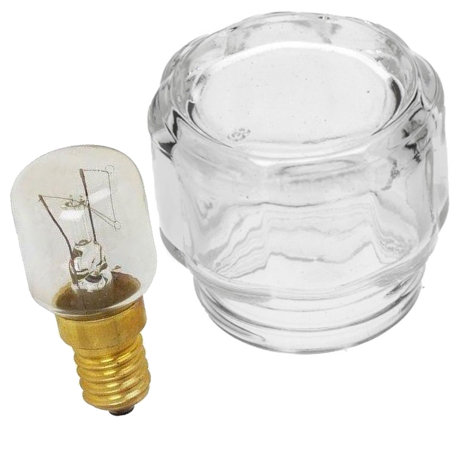 BOSCH Genuine Oven Lamp Lens Glass Cover 33mm + 25w E14 Light Bulb
