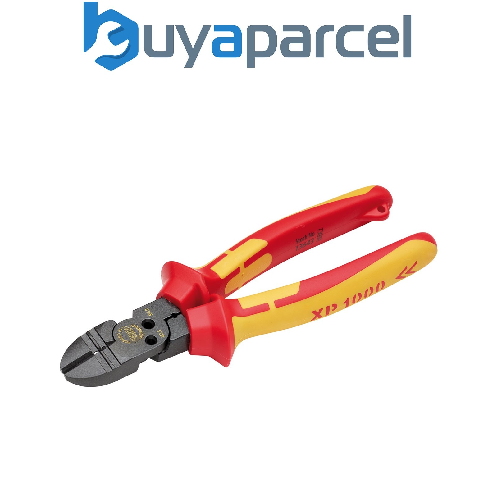 Draper 13643 XP1000 VDE Tethered 4-in-1 Combination Cutter, 180mm