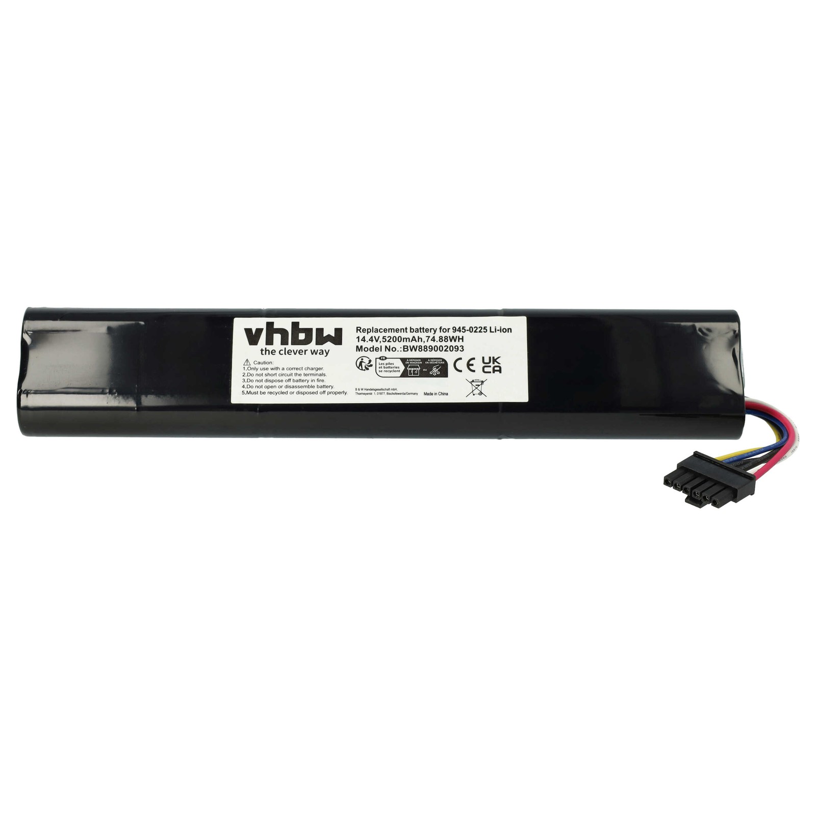 Battery for Neato Botvac D5 945-0240 D5 905-0358 D5 D502 905-0386 5200mAh 14.4V