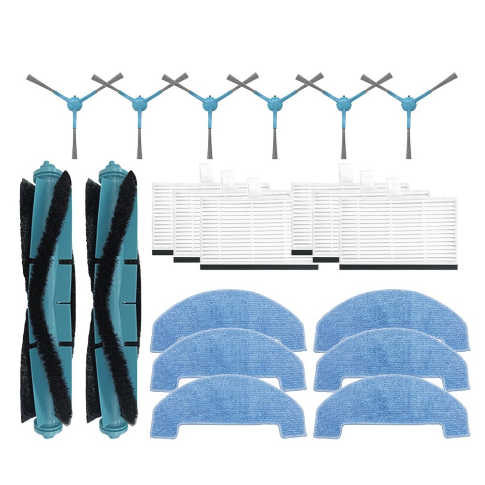 For EXVAC700 Replacement Parts Accessories Main Side Brush Mop6863