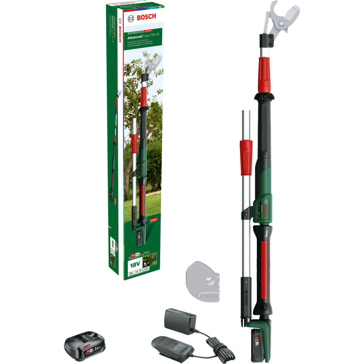 Bosch ADVANCEDPRUNE 18V-45 P4A 18v Cordless Tree Pruner 2 x 2ah Li-ion