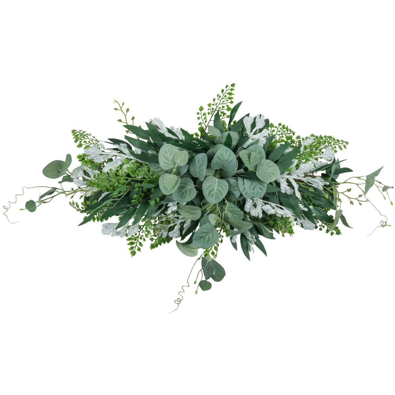 Greenery Artificial Front Door Wreath Hanging Eucalyptus Leaves5008