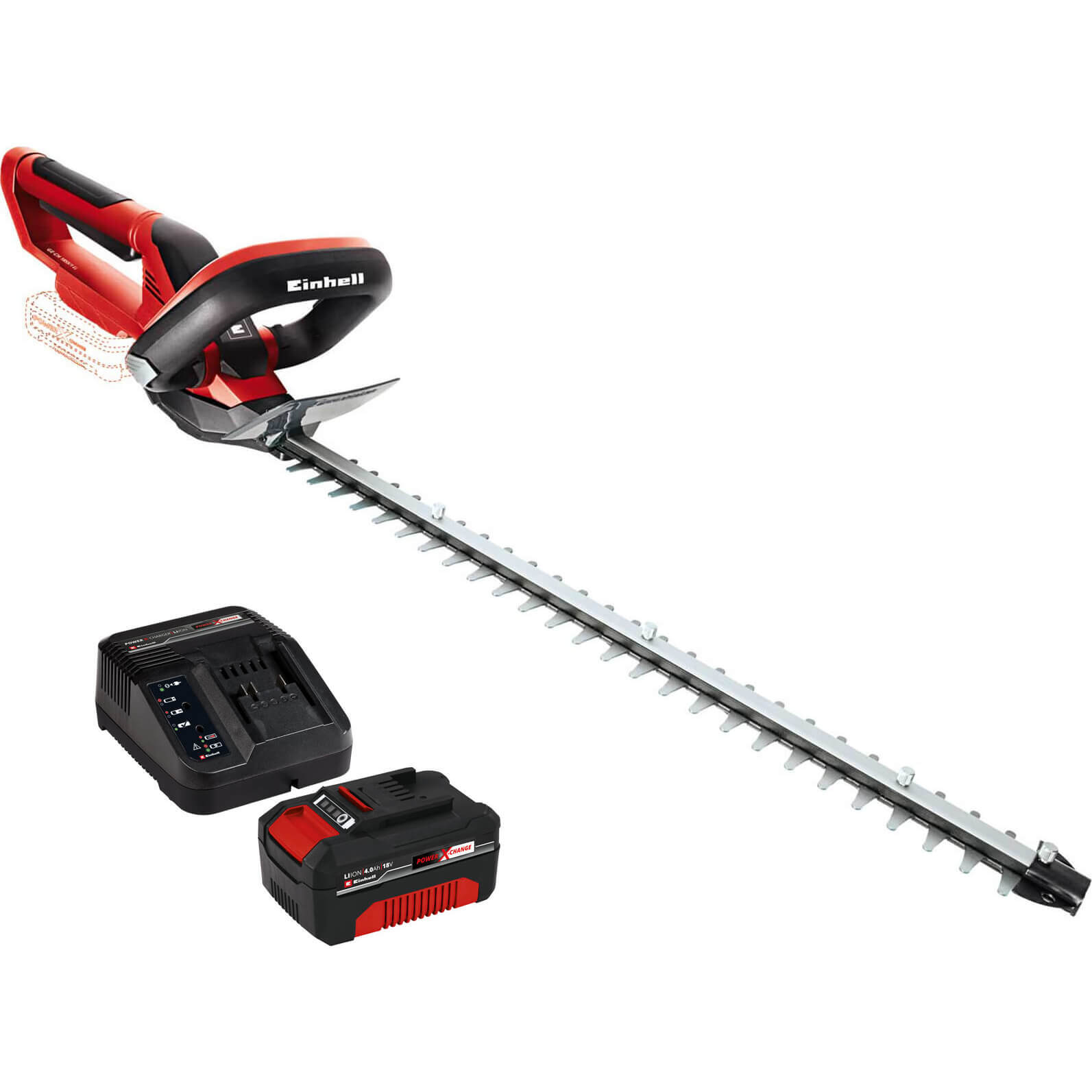 Einhell GE-CH 1855/1 Li 18v Cordless Hedge Trimmer 550mm 1 x 4ah Li-ion