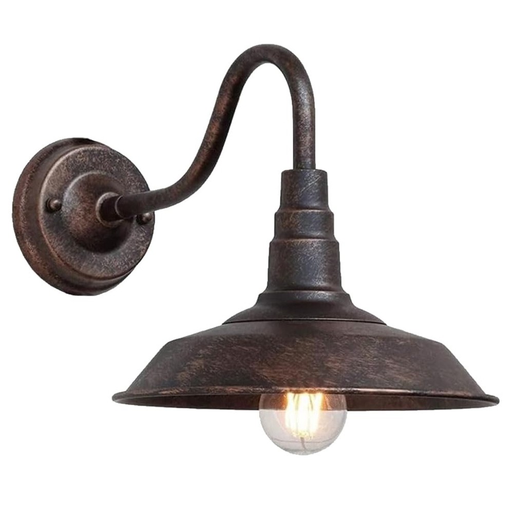 Vintage Outdoor Wall Lamp for Doorway Corridor LED Industry Retro Wall Lamp R9V8