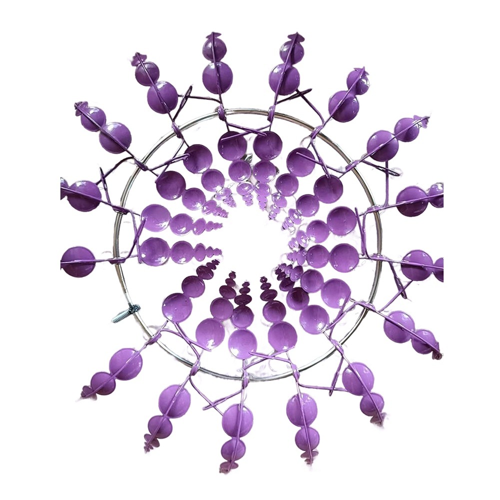 3X(Magical Metal Wind Spinner, Ornament Spinners, Windmill for Garden, for2575