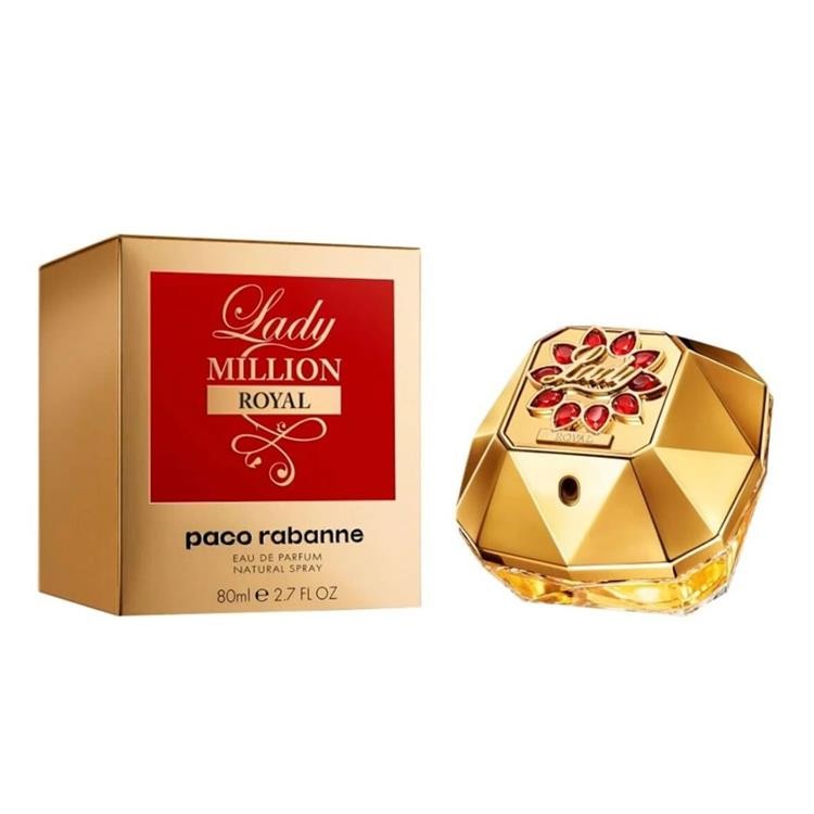 Paco Rabanne Lady Million Royal Eau de Parfum 80ml Spray New & Sealed