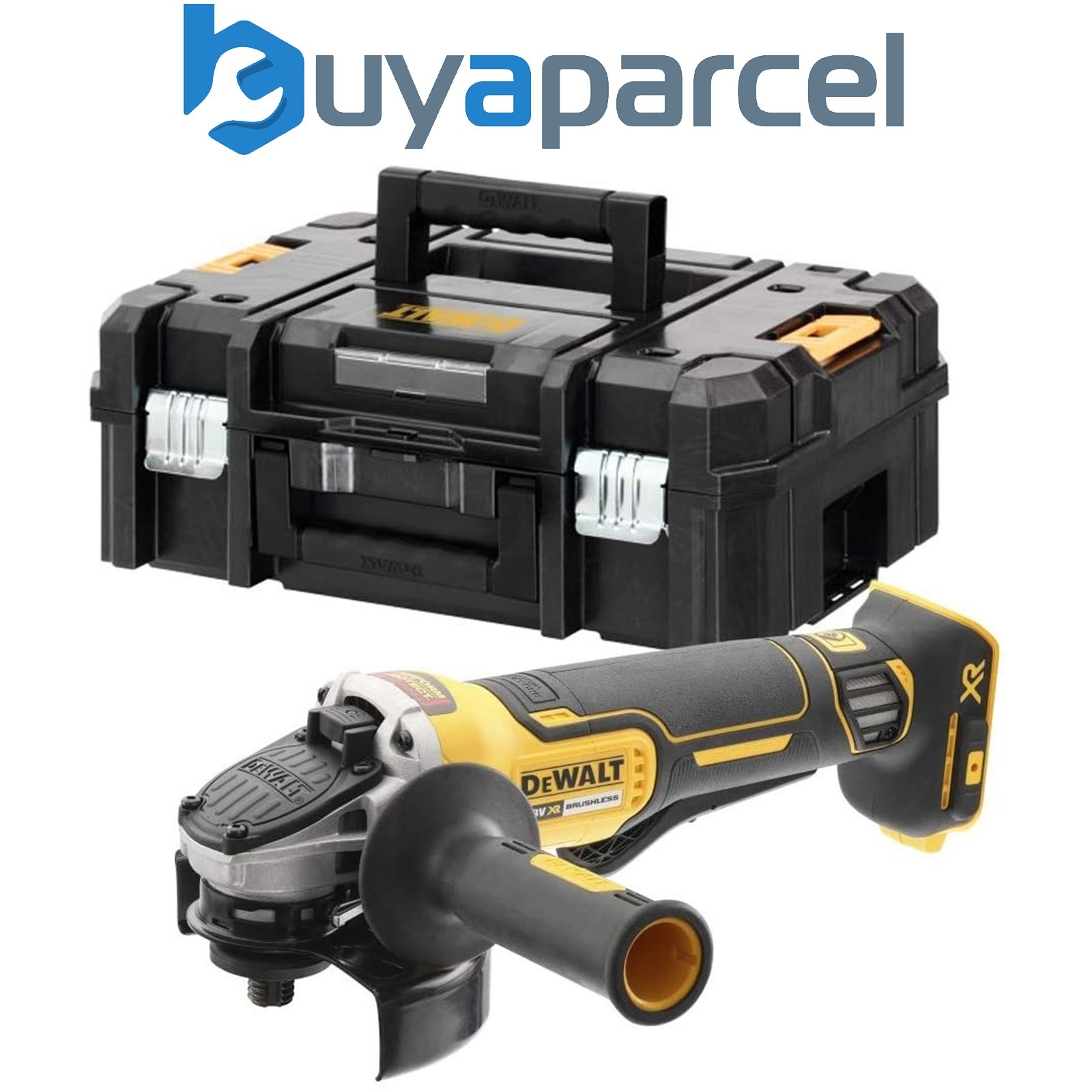 Dewalt DCG406N 18v XR Brushless Cordless 125mm Angle Grinder Paddle Switch Tstak