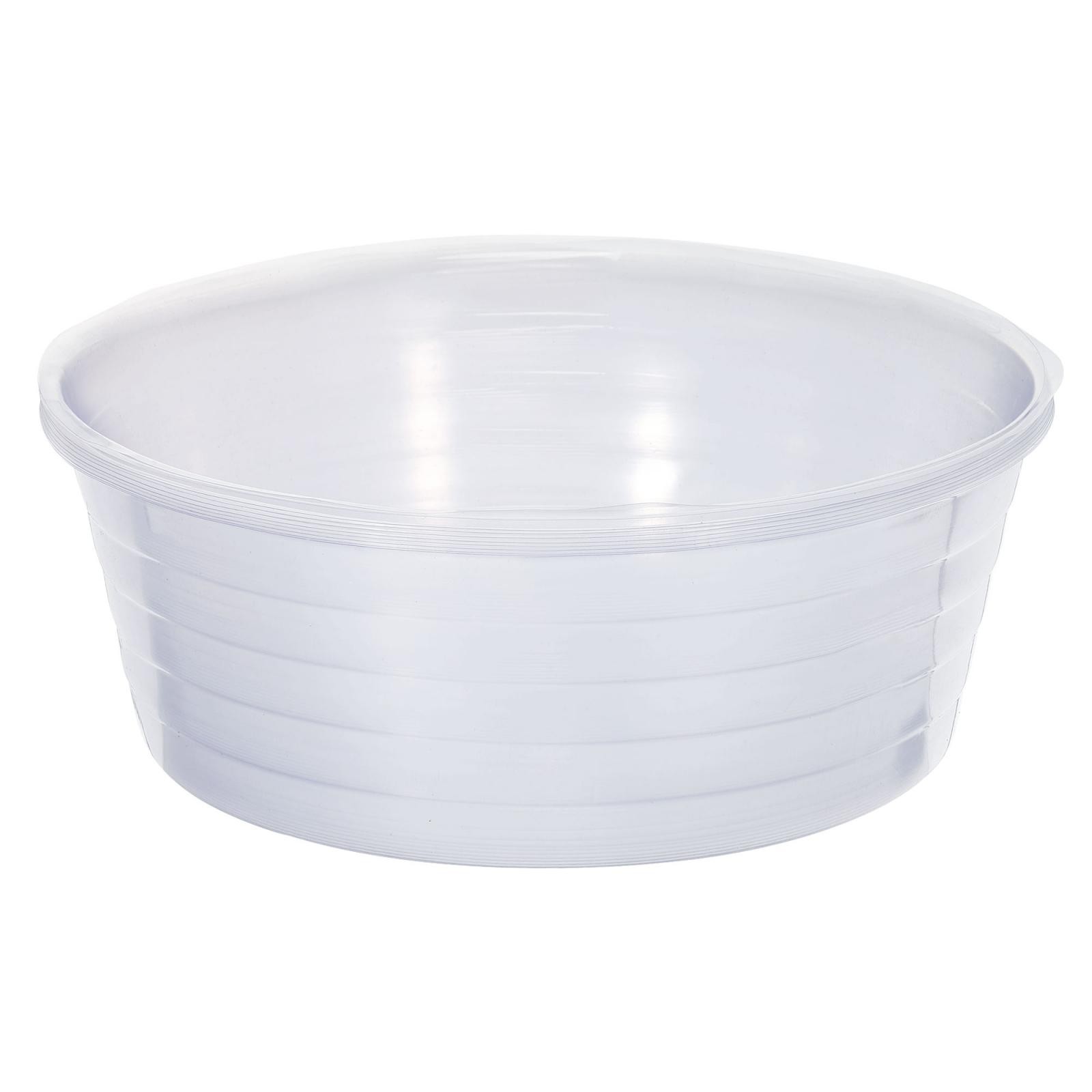 10pcs Plant Pot Saucer 12" Plastic Round Flower Drip Tray Indoor Outdoor, Clear