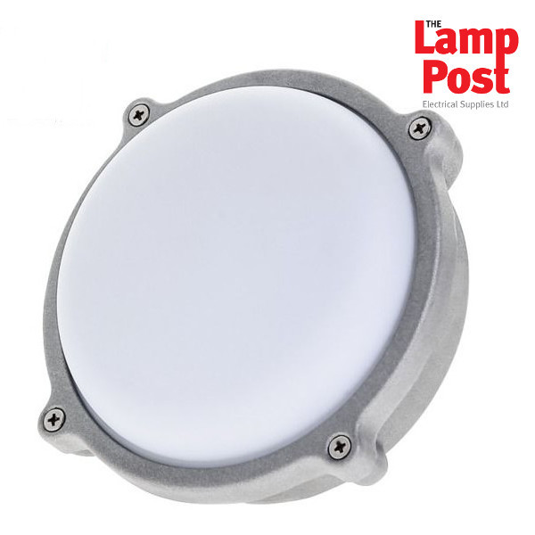 Timeguard Nighteye LEDBHR7W 7W Round Weatherproof Die-Cast Outdoor LED Bulkhead