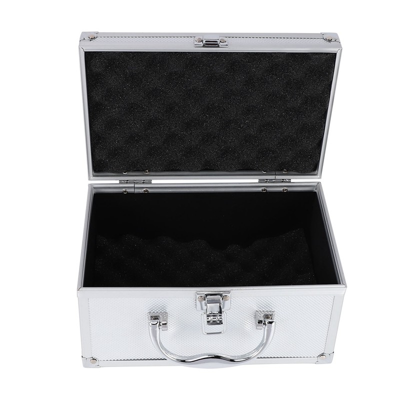 Aluminum Alloy Tool Box Portable Safety Equipment Instrument Case Display8982