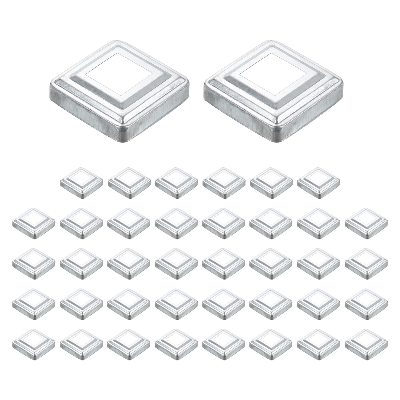 40Pcs Post Base Cover, 3x3 Integral Style Post Skirt Column Wrap(1.25x1.25)