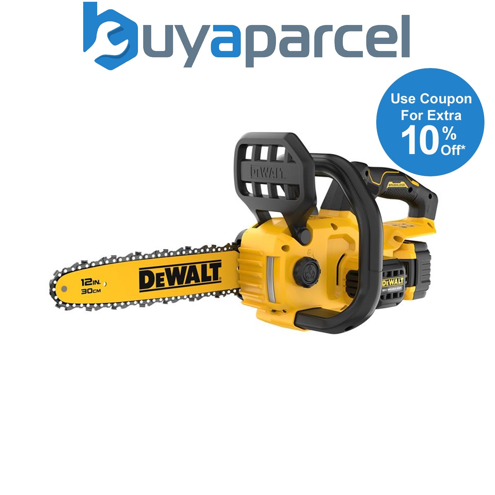 Dewalt DCMCS565P1-GB XR Brushless Chainsaw 18V 1 x 5.0Ah Li-ion DEWDCMCS565P