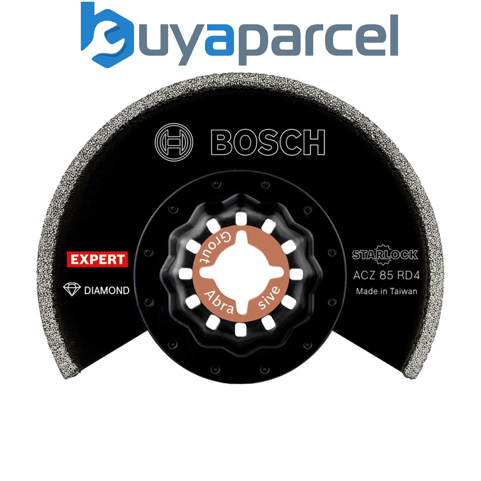 Bosch EXPERT Grout Segment Blade ACZ 85 RD4 Multitool Blade 85 mm 10-pc