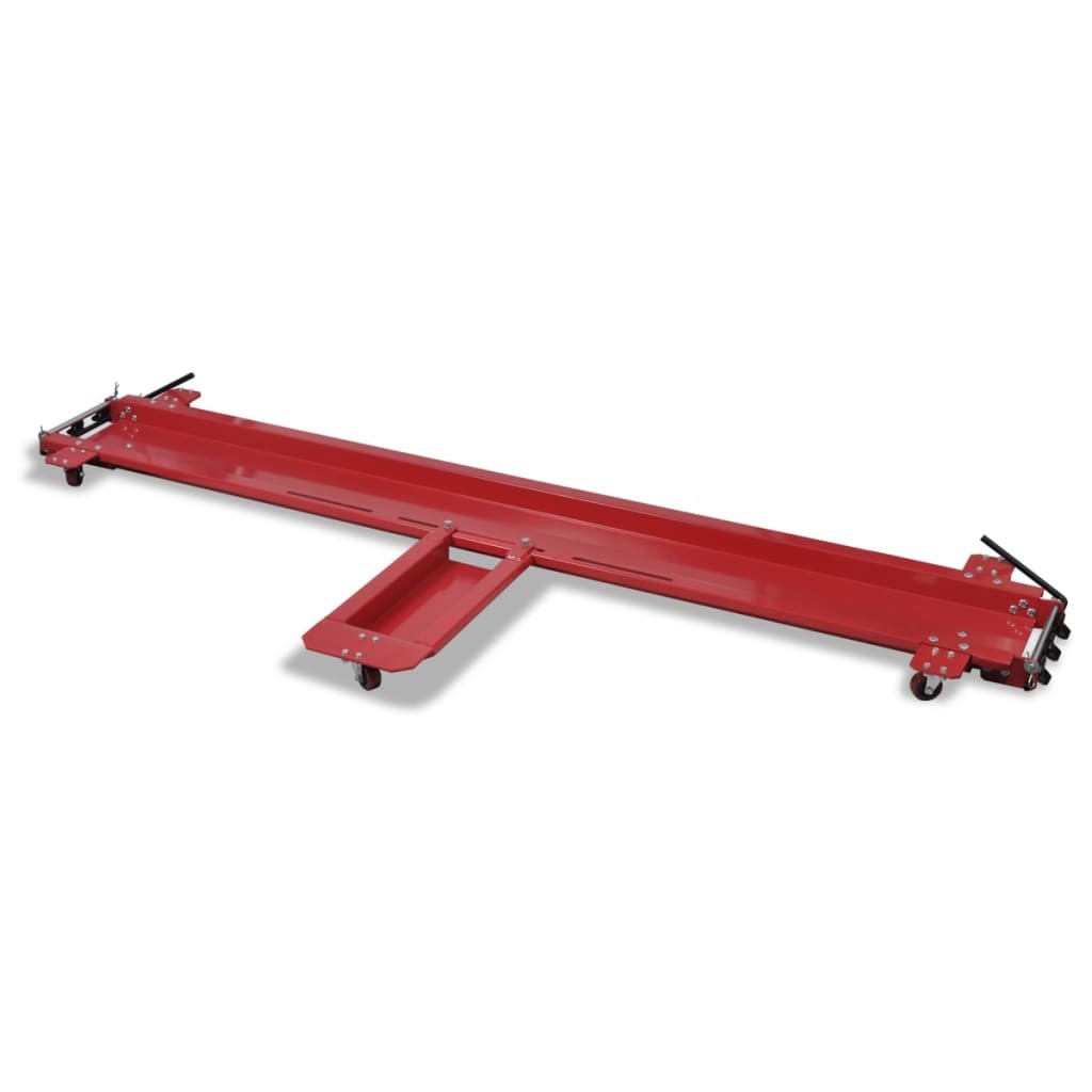 Motorcycle Dolly Red Motorbike Stand Car Parking Mover Scooter Centre vidaXL