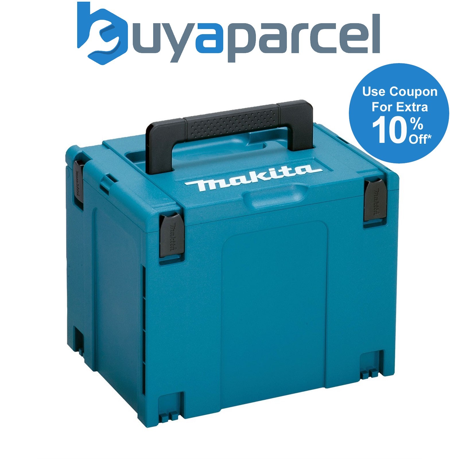 Makita 821552-6 MAKPAC Stacking Connector Tool Case Systainer TYPE 4 396X296X315